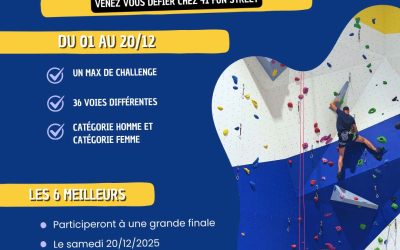 🧗♂️ Challenge Escalade – 41 Fun Street Narbonne