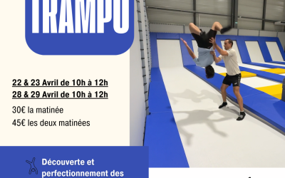 🐰 Stages Trampoline – Vacances de Pâques 🐰