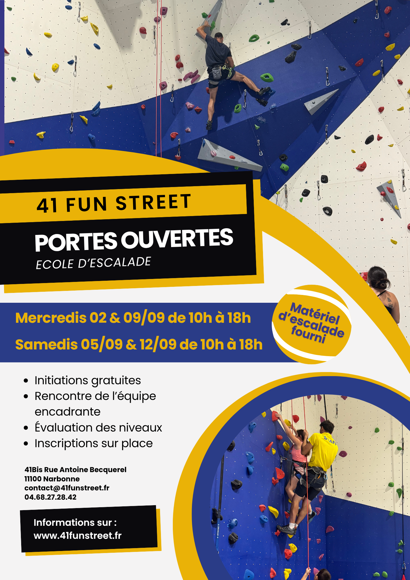 Soirée Halloween 2025 chez 41 Fun Street : grimpe, frissons et fun garanti à Narbonne